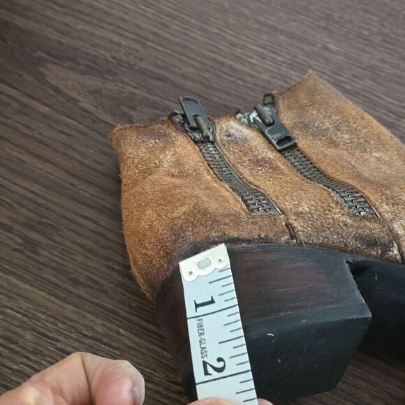 FREEBIRD by Steven Brown Suede “Clash” Ankle Booties sz9 - Picture 7 of 10
